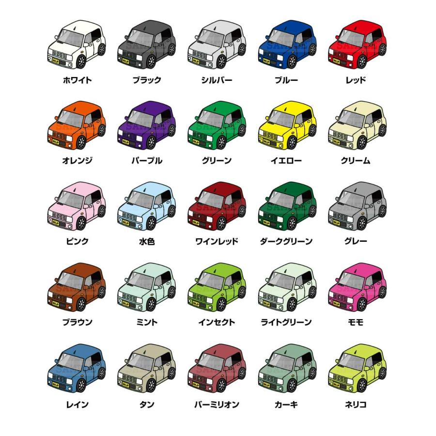 MKJP イラストA5 フレーム付き スズキ ラパン HE21 ゆうメール送料無料