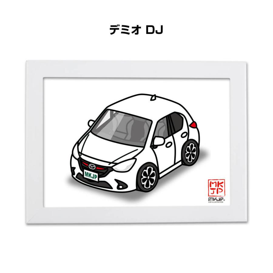 Mkjp イラストa5 フレーム付き マツダ デミオ Dj ゆうメール送料無料 Illust A5 0172 ドレスアップパーツショップmkjp 通販 Yahoo ショッピング