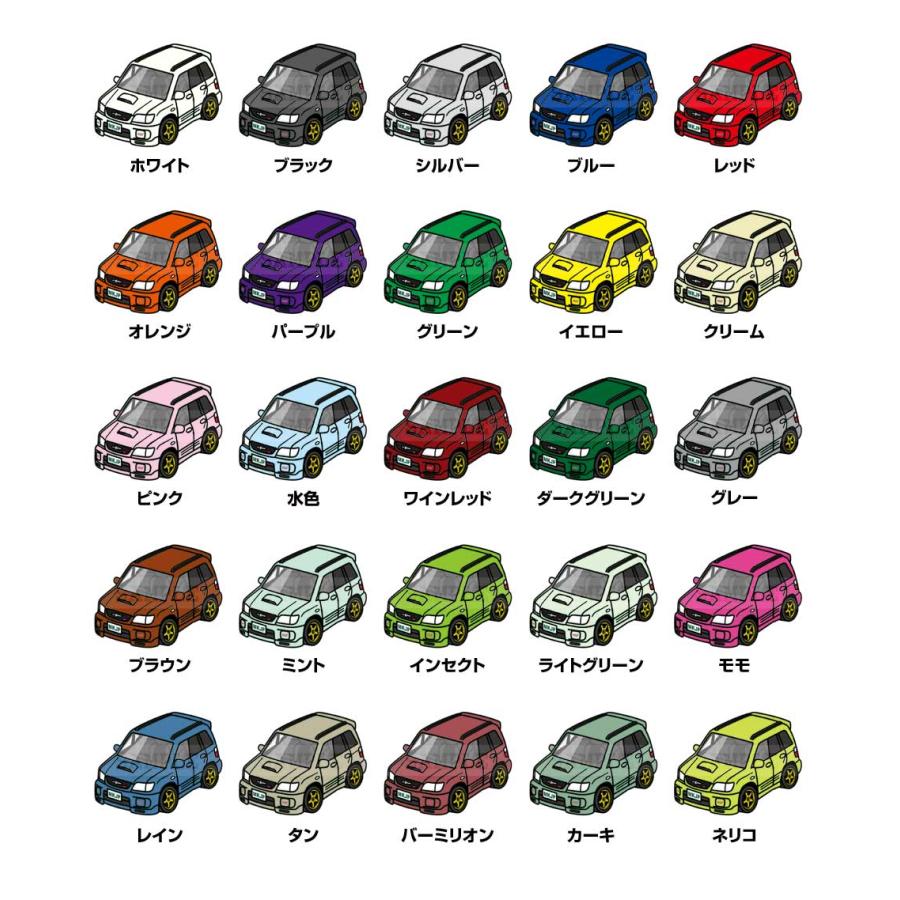 MKJP イラストA5 フレーム付き スバル フォレスター STi II