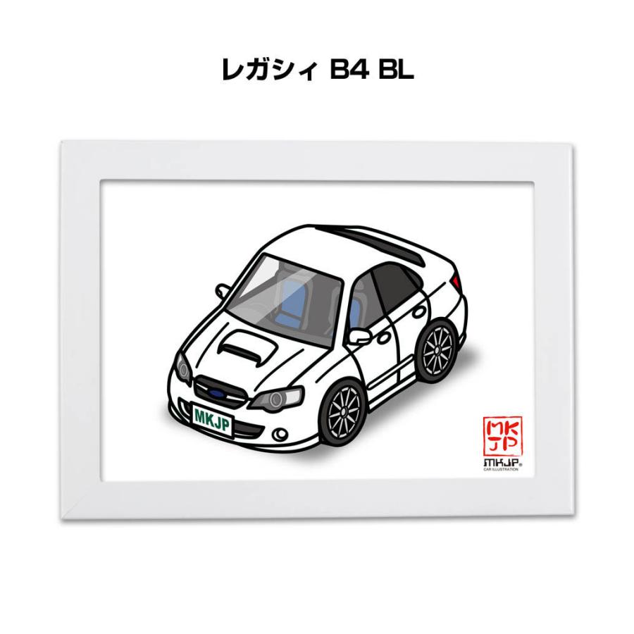 Mkjp イラストa5 フレーム付き スバル レガシィ B4 Bl ゆうメール送料無料 Illust A5 0247 ドレスアップパーツショップmkjp 通販 Yahoo ショッピング
