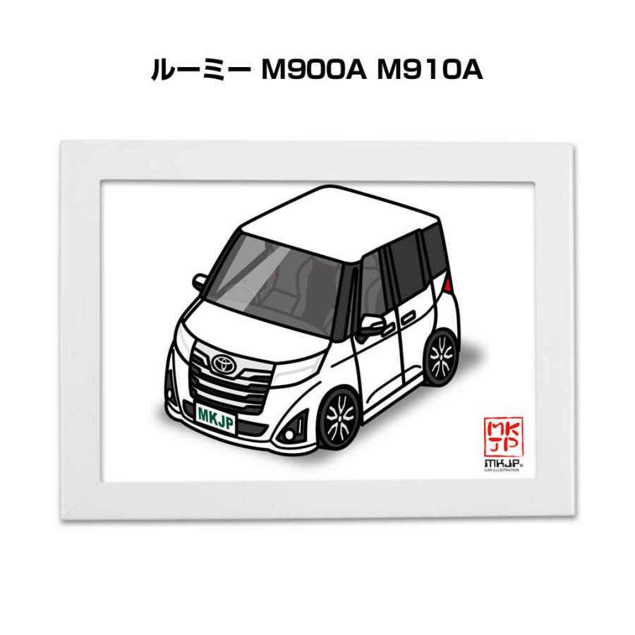 Mkjp イラストa5 フレーム付き トヨタ ルーミー M900a M910a ゆうメール送料無料 Illust A5 0269 ドレスアップパーツショップmkjp 通販 Yahoo ショッピング
