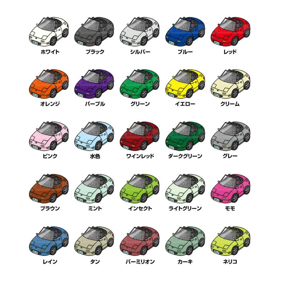 MKJP イラストA5 フレーム付き マツダ ロードスター NA ゆうメール送料