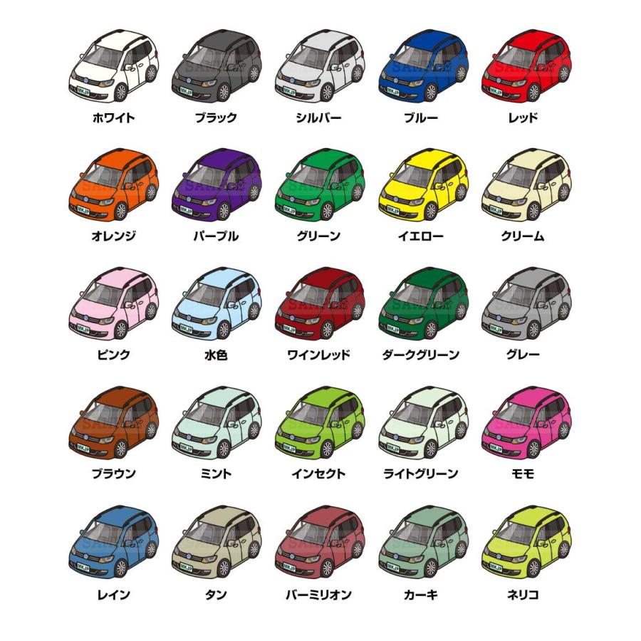 MKJP イラストA5 フレーム付き 外車 フォルクスワーゲン