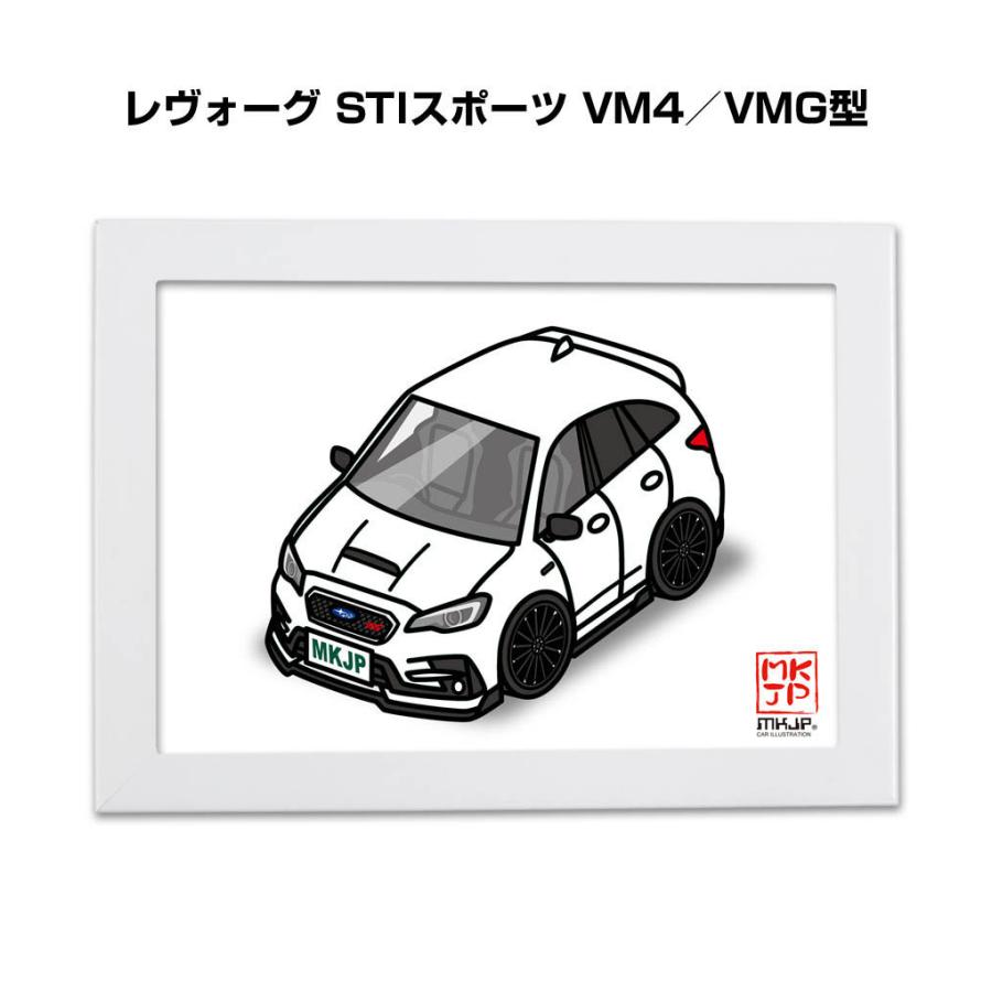 Mkjp イラストa5 フレーム付き スバル レヴォーグ Stiスポーツ Vm4 Vmg型 ゆうメール送料無料 Illust A5 0365 ドレスアップパーツショップmkjp 通販 Yahoo ショッピング