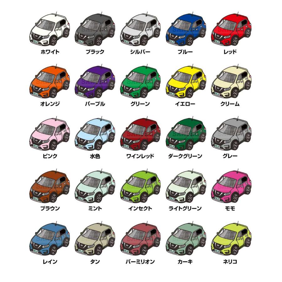MKJP イラストA5 フレーム付き ニッサン エクストレイル T32