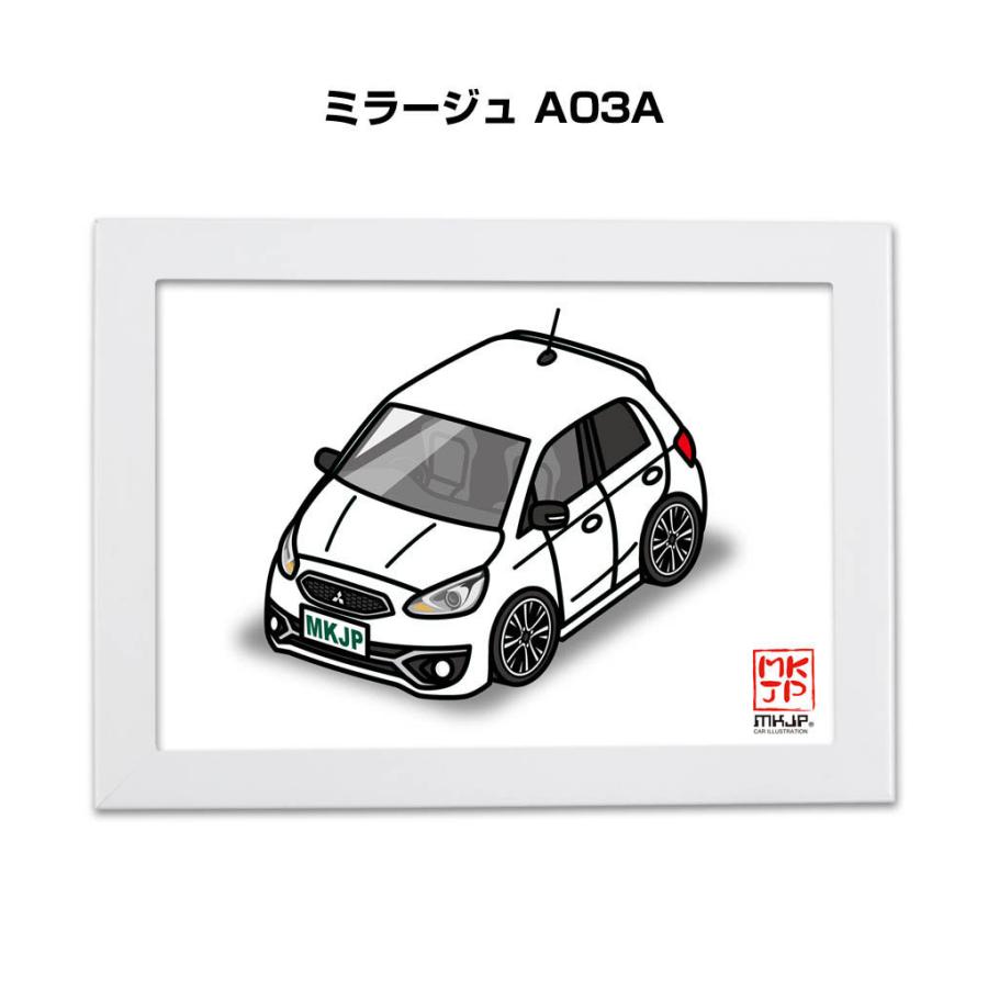 Mkjp イラストa5 フレーム付き ミツビシ ミラージュ A03a ゆうメール送料無料 Illust A5 0441 ドレスアップパーツショップmkjp 通販 Yahoo ショッピング