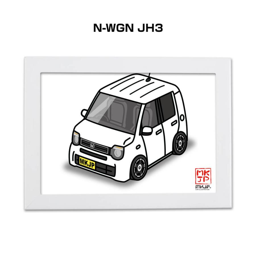 Mkjp イラストa5 フレーム付き ホンダ N Wgn Jh3 ゆうメール送料無料 Illust A5 0456 ドレスアップパーツショップmkjp 通販 Yahoo ショッピング