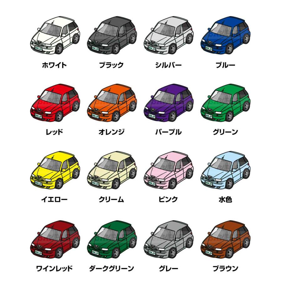 MKJP イラストA5 フレーム付き 外車 アルファロメオ 145 MKJP イラストA5 フレーム付き 外車 アルファロメオ 145