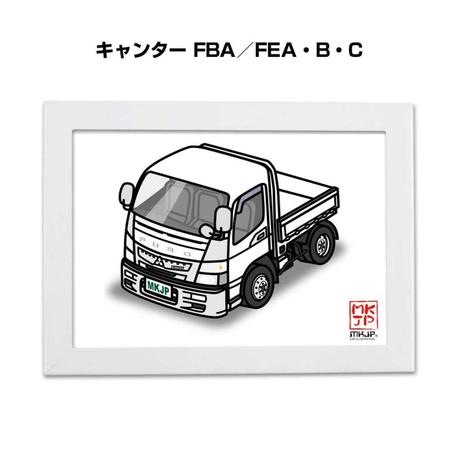 m&k 【イラストオーダー】 MKJP イラストA5 フレーム付き ミツビシ アウトランダー PHEV