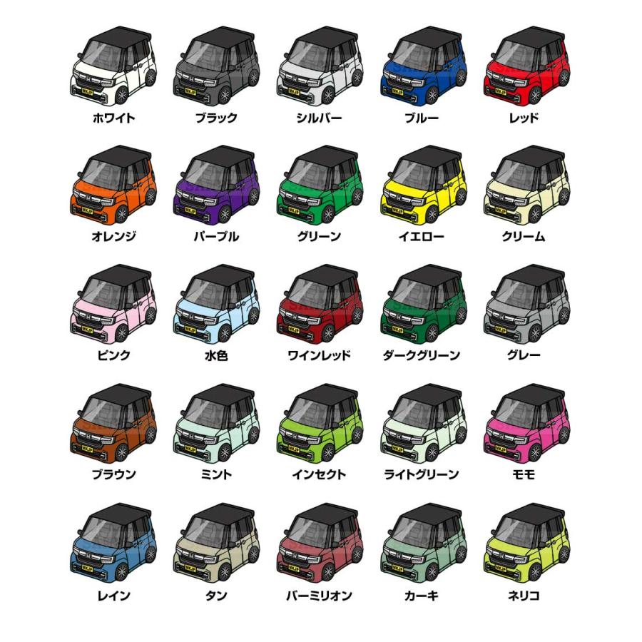 MKJP イラストA5 フレーム付き ホンダ N-BOXカスタム JF3 後期