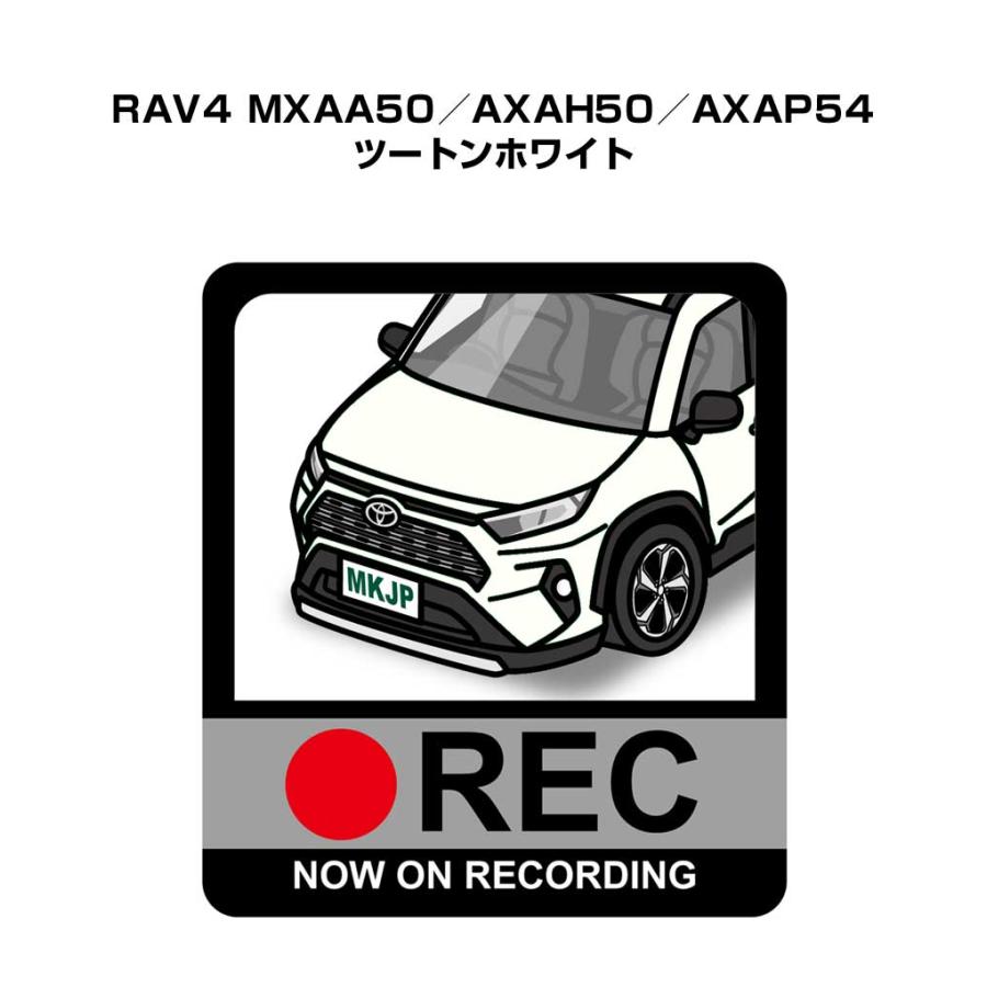 MKJP イラストA5 フレーム付き トヨタ RAV4 MXAA50／AXAH50／AXAP54
