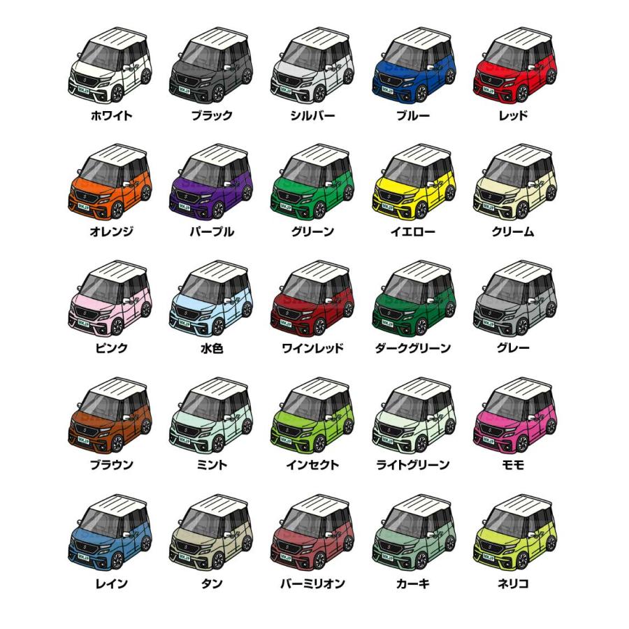 MKJP イラストA5 フレーム付き スズキ ソリオ バンディット MA37S