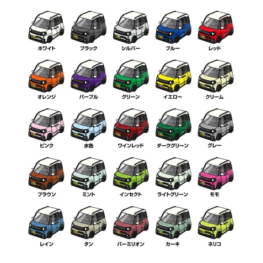 MKJP イラストA5 フレーム付き スズキ スペーシア ギア MK53S ツートン
