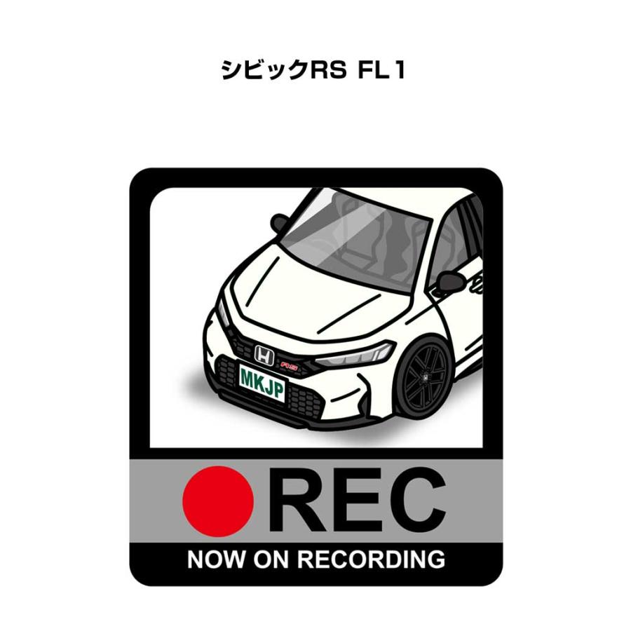 MKJP イラストA5 フレーム付き ホンダ シビックRS FL1 ゆうメール送料