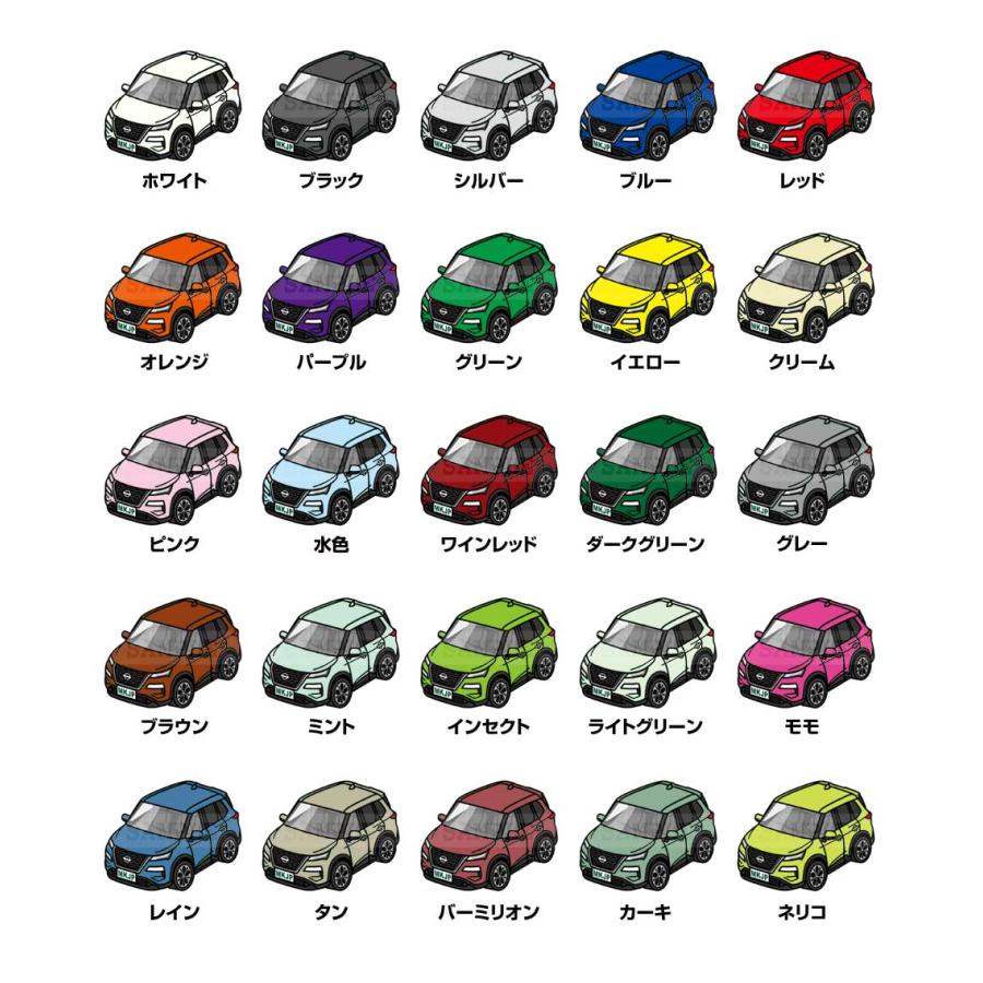 MKJP イラストA5 フレーム付き ニッサン エクストレイル T33／SNT33型