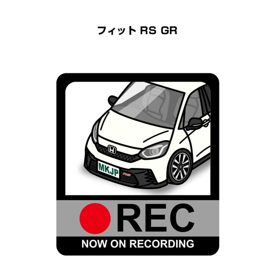 MKJP イラストA5 フレーム付き ホンダ フィット RS GR ゆうメール送料