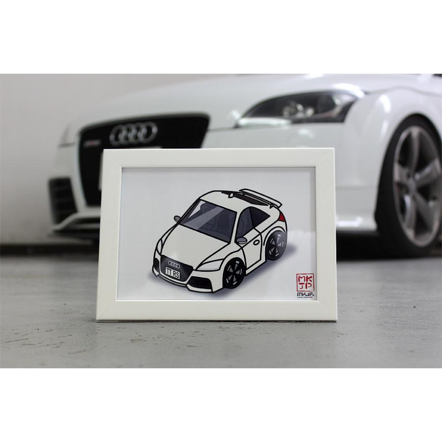 MKJP イラストA5 フレーム付き トヨタ RAV4 Z AXAP64／AXAN64 ツートン