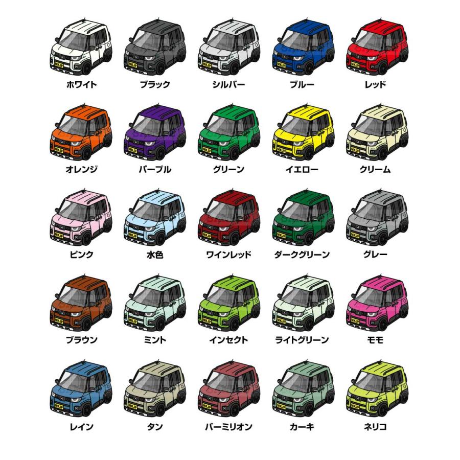 MKJP イラストA5 フレーム付き ミツビシ デリカミニ BA5A／BA6A ゆう