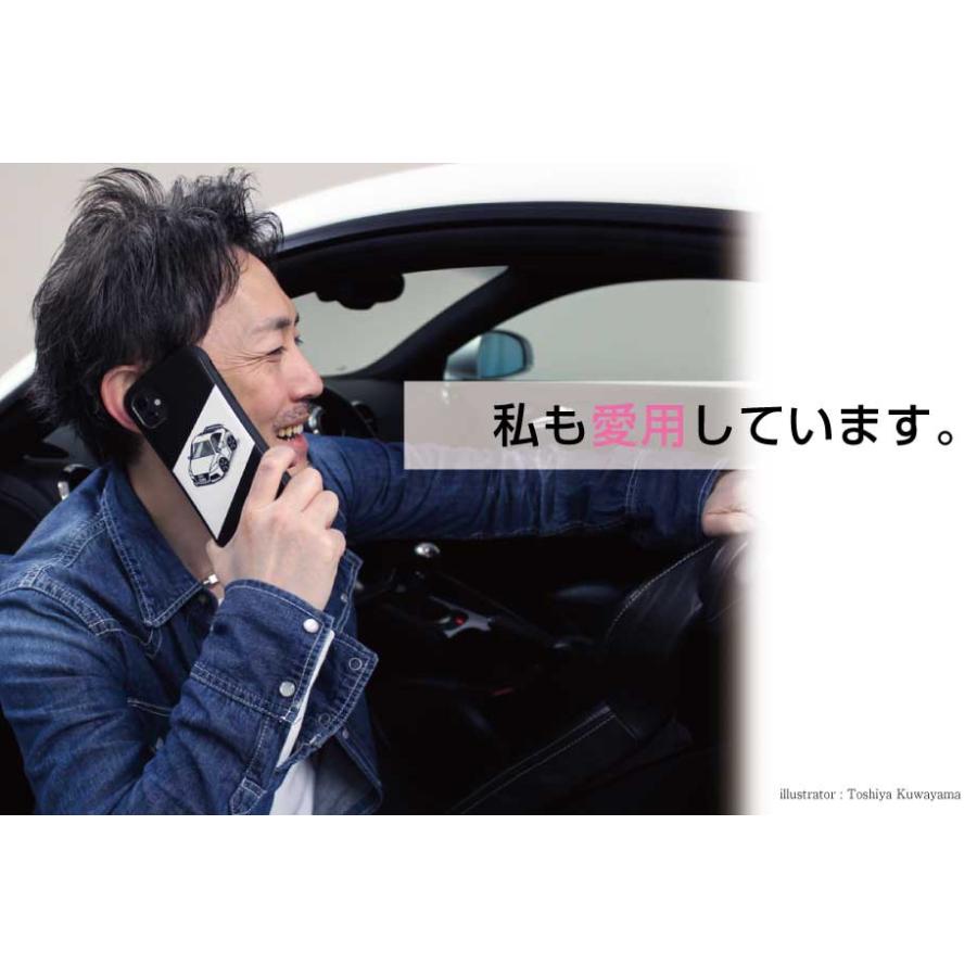 iPhoneグリップケース iPhone各種 車好き トレノ AE86 ゆうパケット