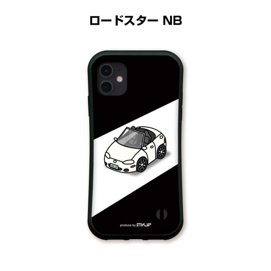 iPhoneグリップケース iPhone各種 車好き ロードスター NB ゆう