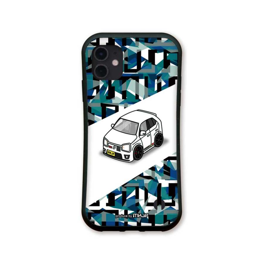 iPhoneグリップケース iPhone各種 車好き アルトワークス HA36S