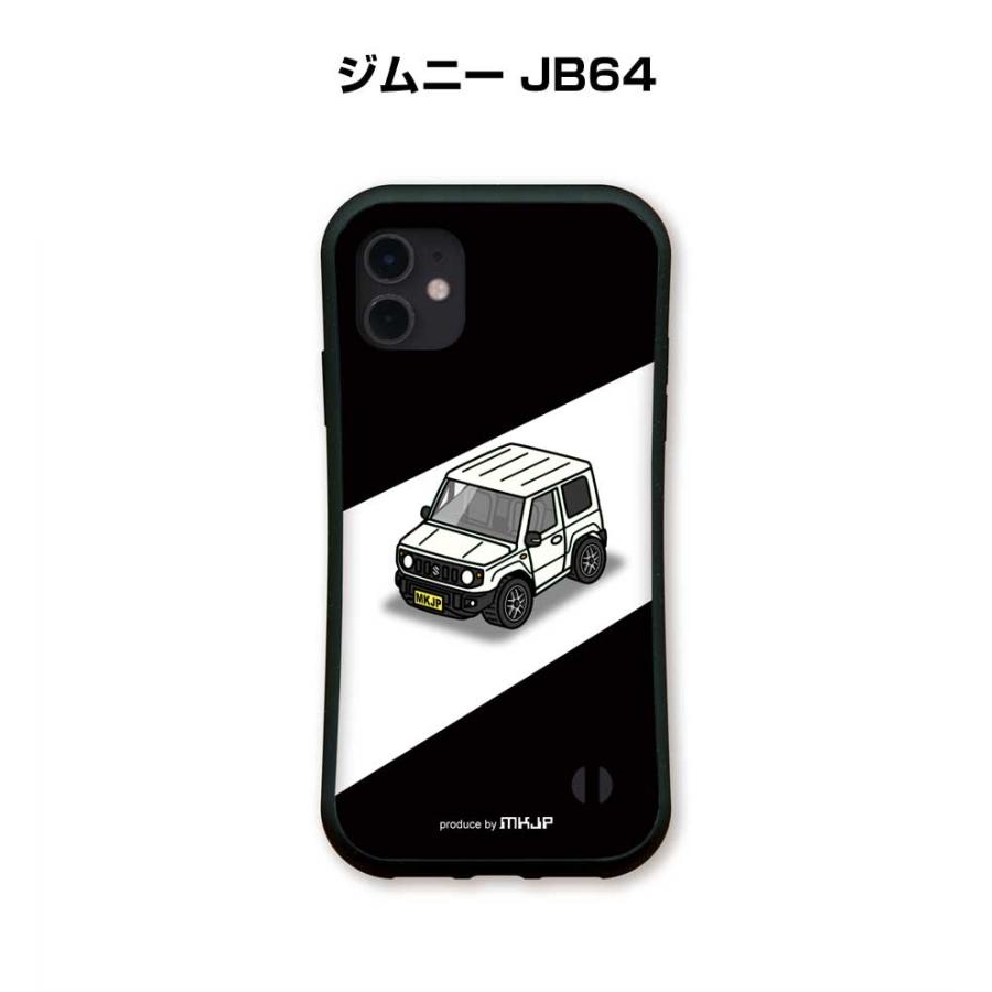 iPhoneグリップケース iPhone各種 車好き ジムニー JB64 ゆうパケット