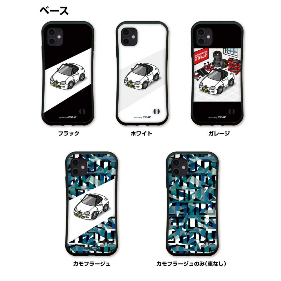 iPhoneグリップケース iPhone各種 車好き カプチーノ EA11R 前期 ゆう