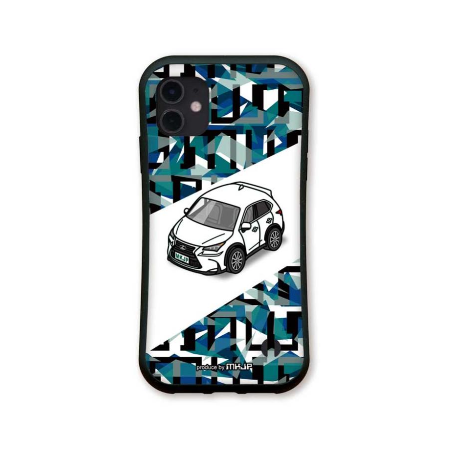 iPhoneグリップケース iPhone各種 車好き レクサス NX AGZ10
