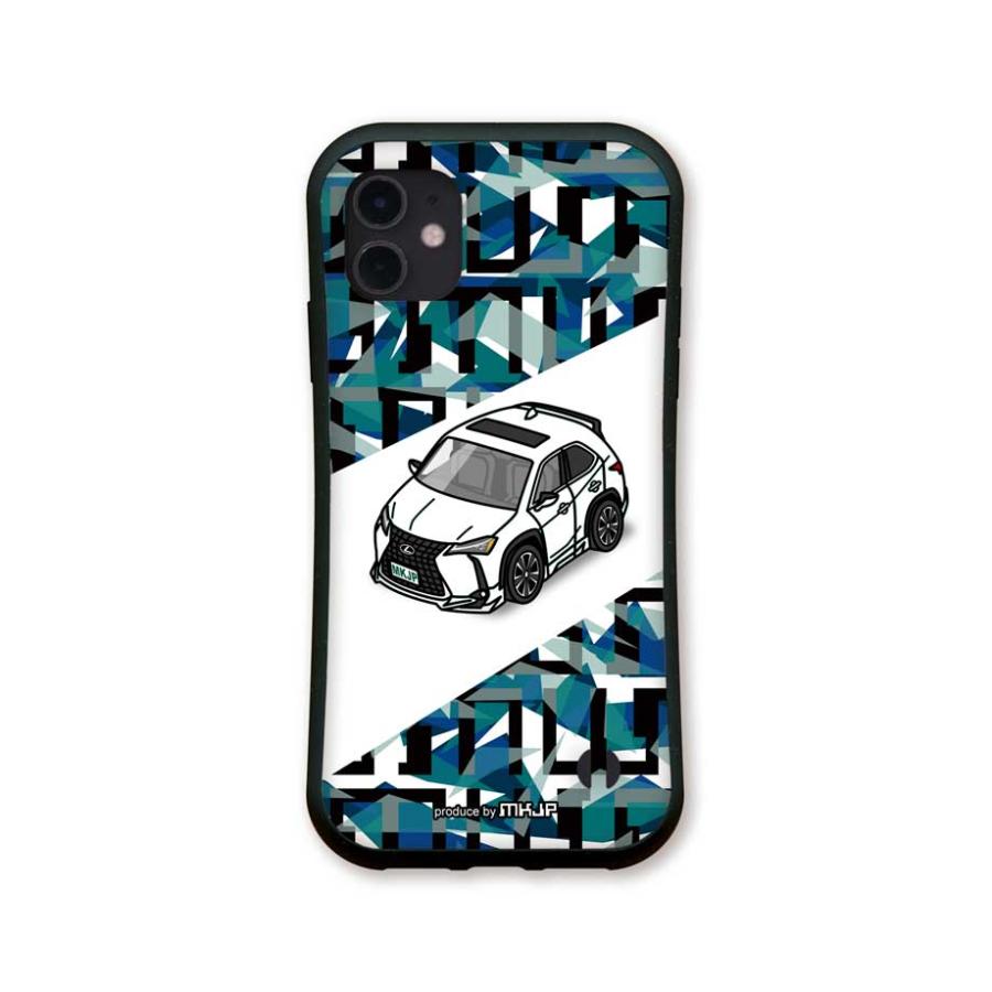 iPhoneグリップケース iPhone各種 車好き レクサス UX モデリスタ