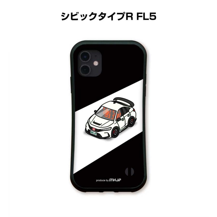iPhoneグリップケース iPhone各種 車好き シビックタイプR FL5 ゆう