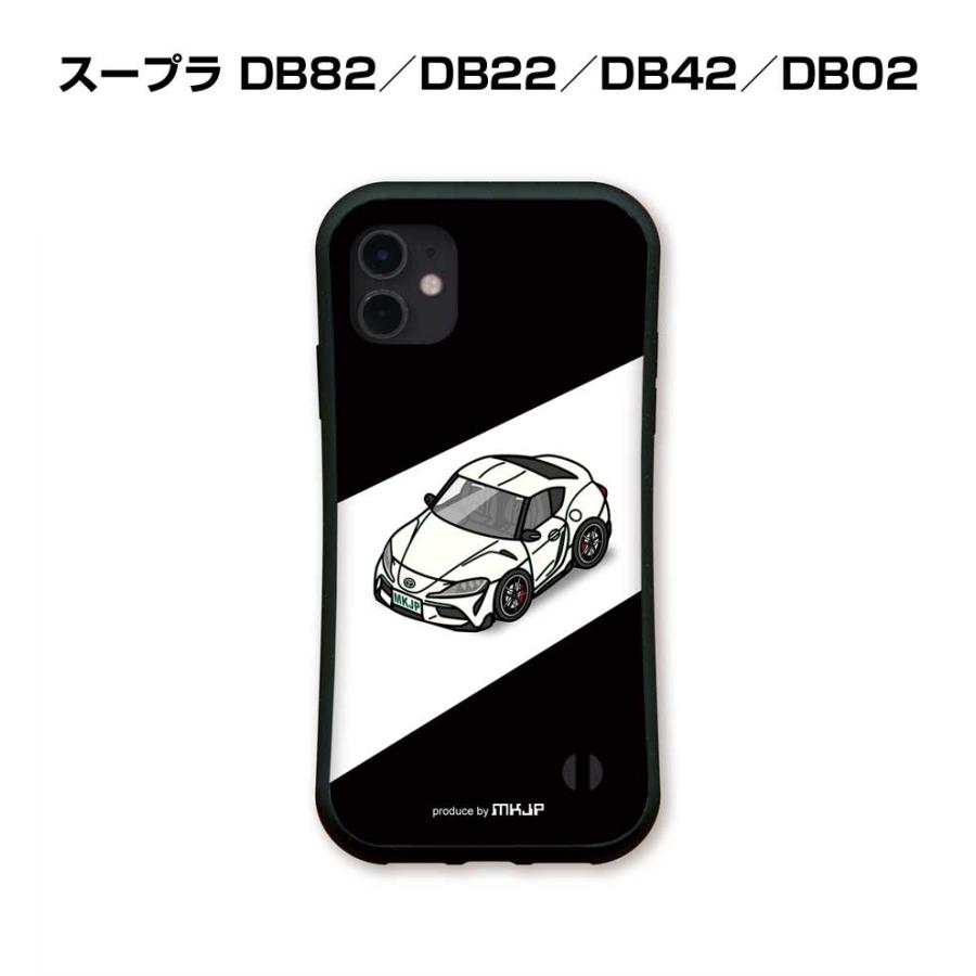 iPhoneグリップケース iPhone各種 車好き スープラ DB82／DB22／DB42
