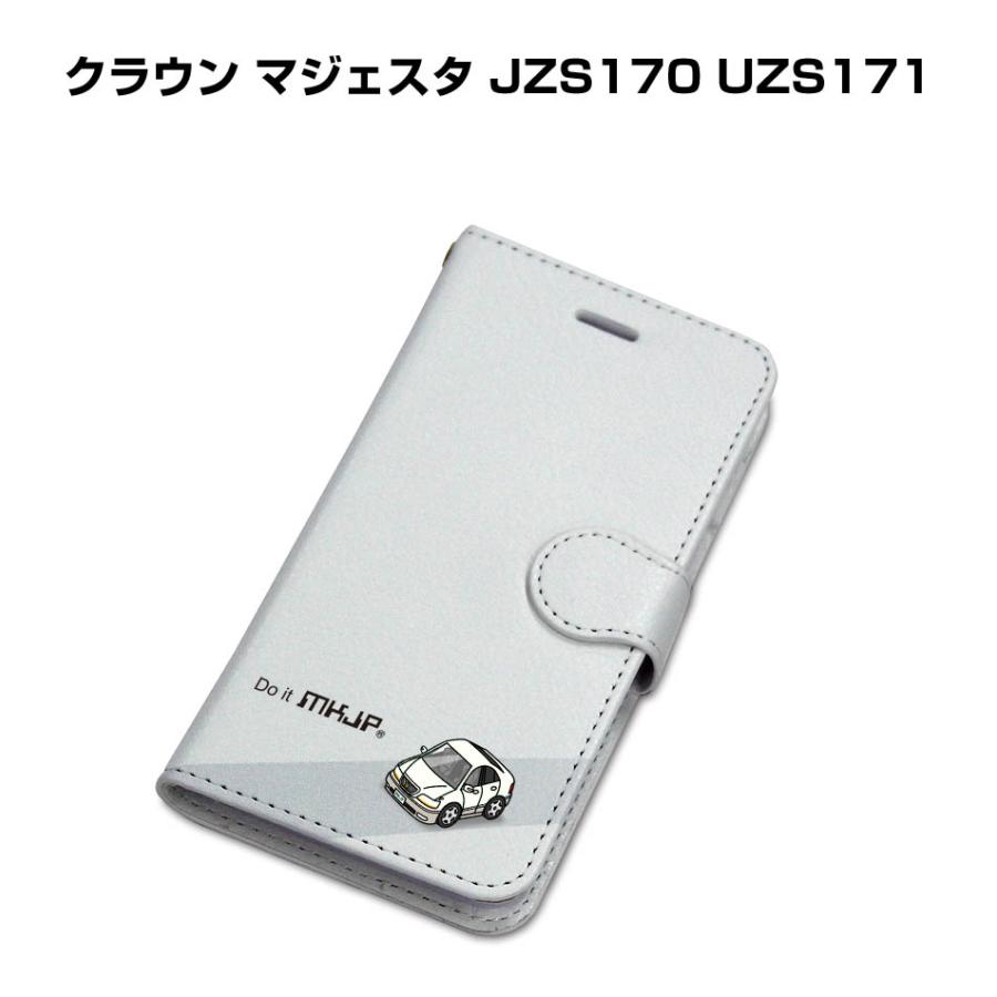 iPhoneケース 手帳タイプ iPhone各種 クラウン マジェスタ JZS170