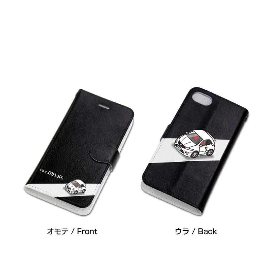 iPhoneケース 手帳タイプ iPhone各種 シビックタイプR ユーロ FN2 ゆう