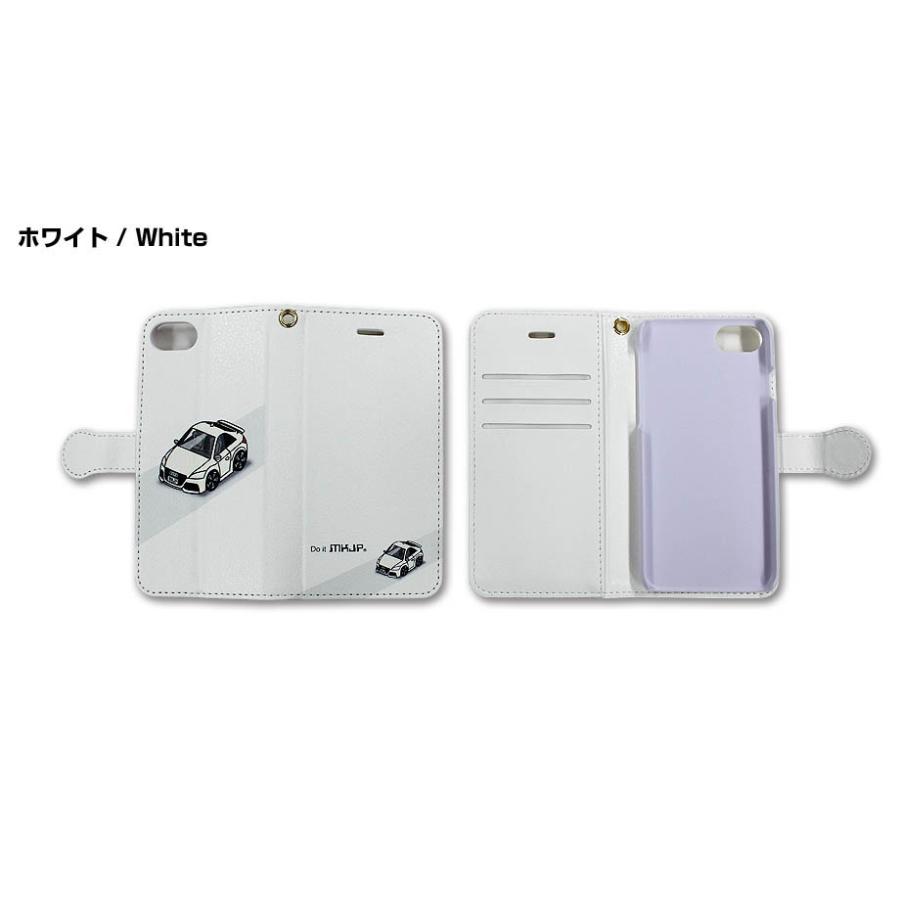iPhoneケース 手帳タイプ iPhone各種 シビック FK7 後期 ゆうパケット