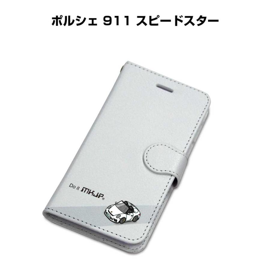 iPhoneケース 手帳タイプ iPhone各種 ポルシェ 911 スピードスター