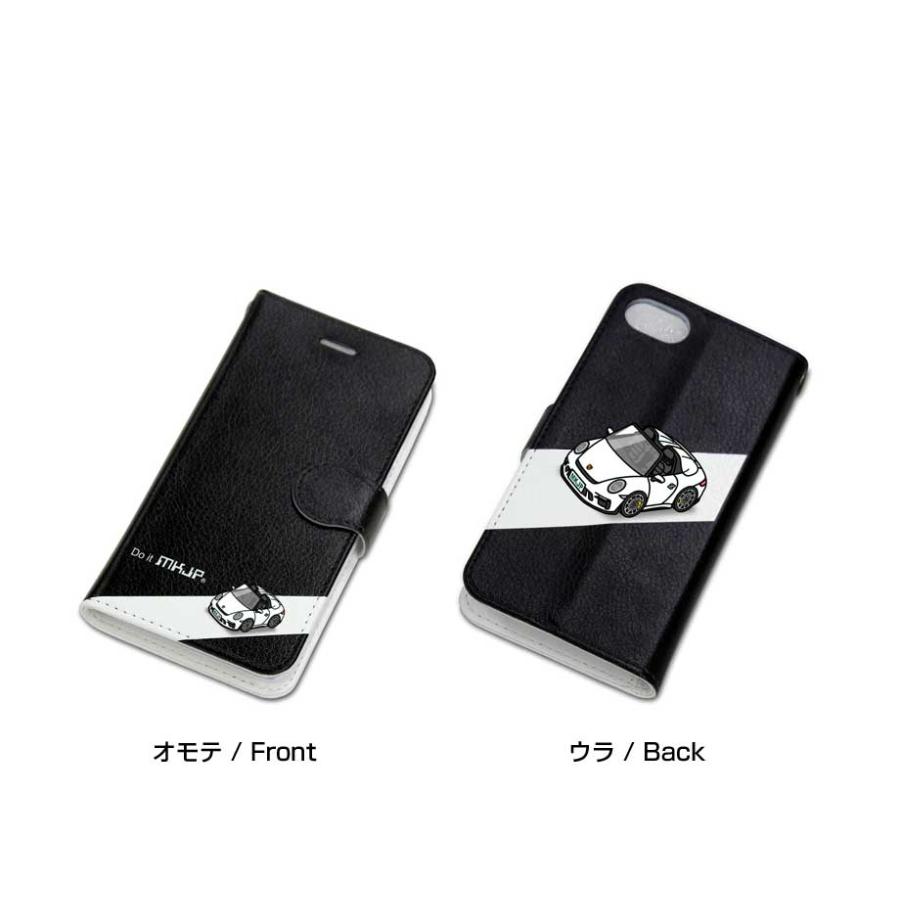 iPhoneケース 手帳タイプ iPhone各種 ポルシェ 911 スピードスター