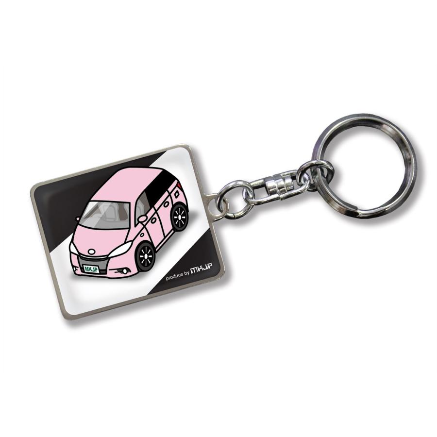 Mkjp カスタムキーホルダー トヨタ ウィッシュ後期 車カラー ピンク ゆうメール送料無料 Key Holder ドレスアップパーツショップmkjp 通販 Yahoo ショッピング