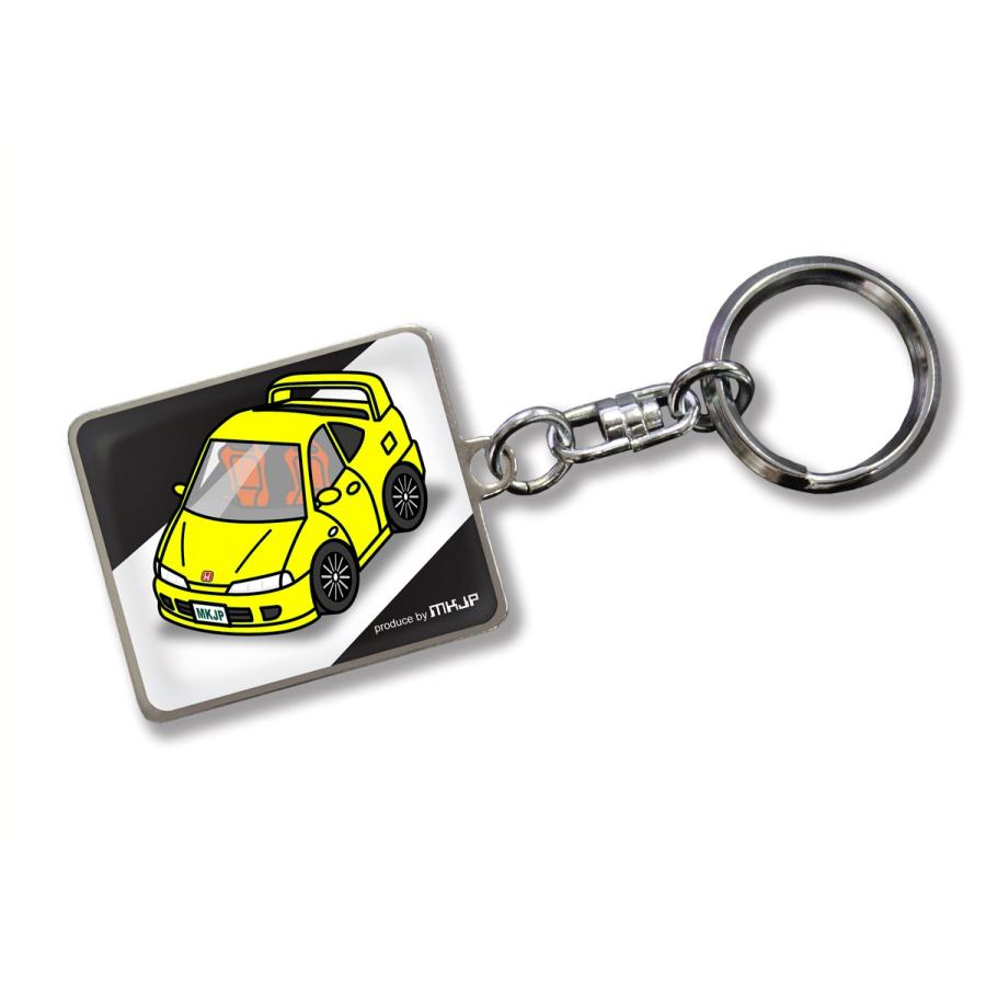 MKJP カスタムキーホルダー ホンダ インテグラタイプR DC2 車カラー