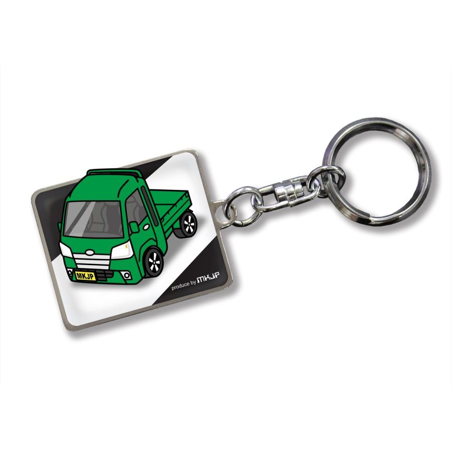MKJP カスタムキーホルダー ダイハツ ハイゼットトラックJUMBO 車