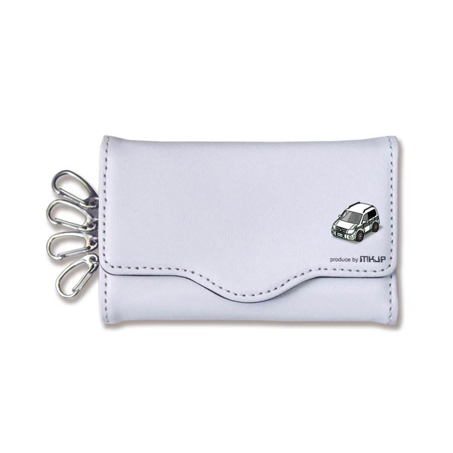 キーケース イラスト 車好き プレゼント 車 メンズ 男性 パジェロ V98W