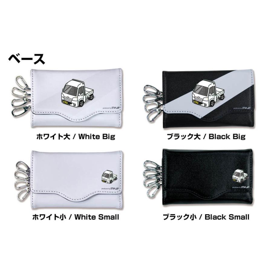 キーケース イラスト 車好き プレゼント 車 メンズ 男性 ハイゼットトラックJUMBO S500P ゆうパケット送料無料 |  | 05