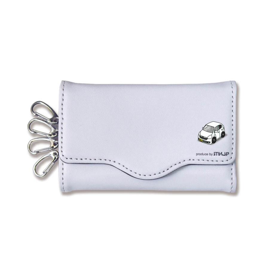 キーケース イラスト 車好き プレゼント 車 メンズ 男性 ミライース LA300S ゆうパケット送料無料 |  | 01