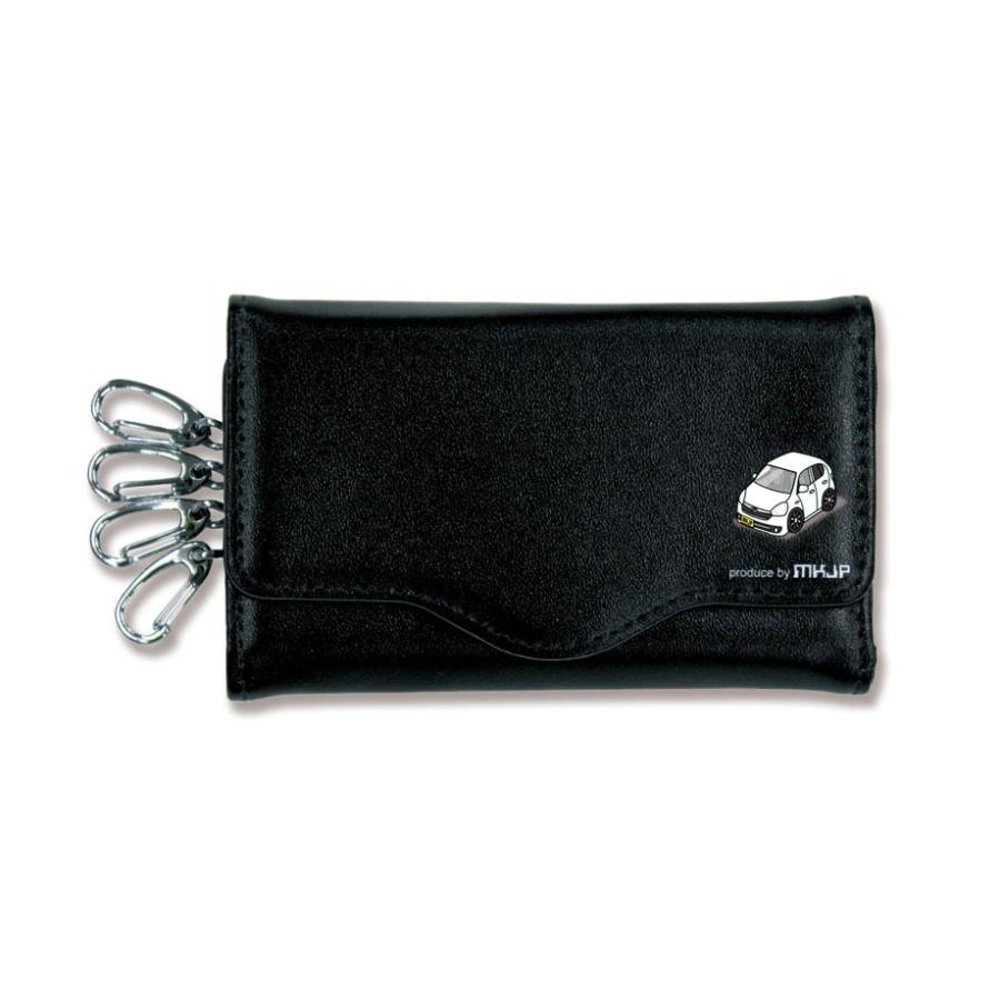 キーケース イラスト 車好き プレゼント 車 メンズ 男性 ミライース LA300S ゆうパケット送料無料 |  | 03