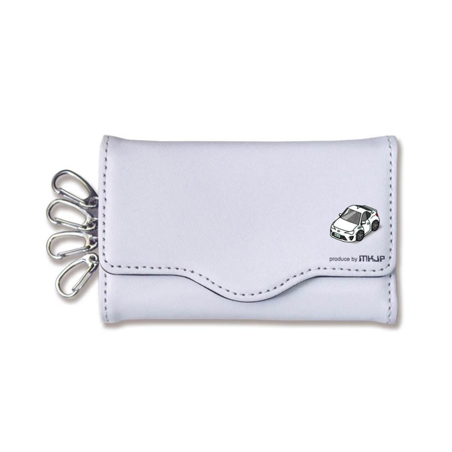 キーケース イラスト 車好き プレゼント 車 メンズ 男性 86 ZN6 後期