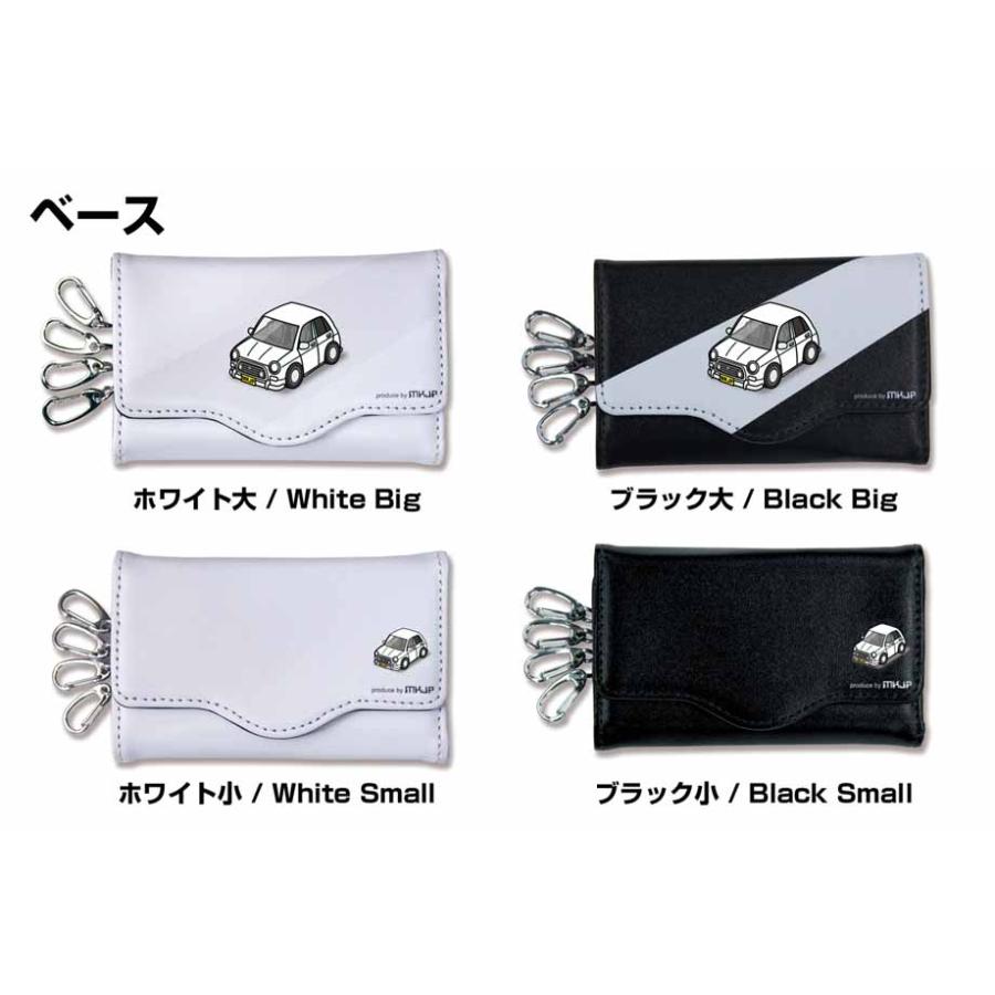 キーケース イラスト 車好き プレゼント 車 メンズ 男性 ミラジーノ L700S／L710S  ゆうパケット送料無料 |  | 05