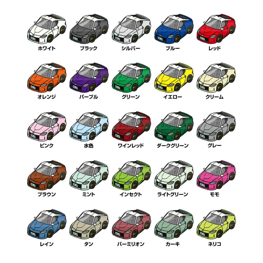 キーケース イラスト 車好き プレゼント 車 メンズ 男性 フェアレディZ