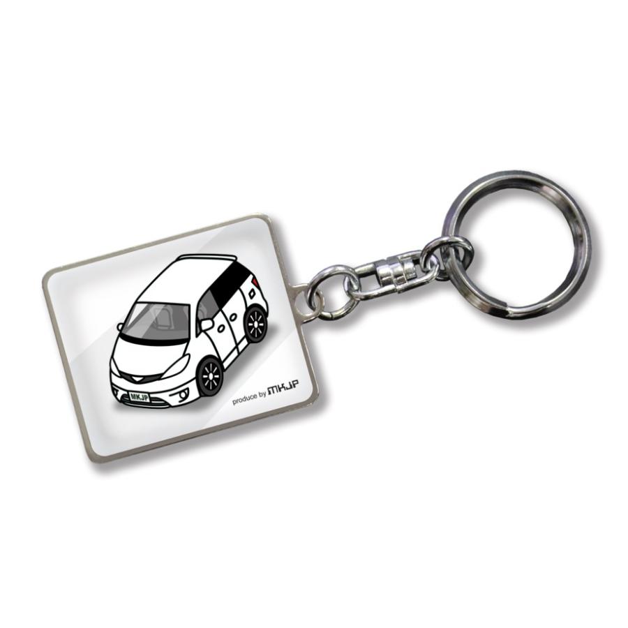 MKJP 車種別かわカッコいい キーホルダー トヨタ エスティマ30 MCR