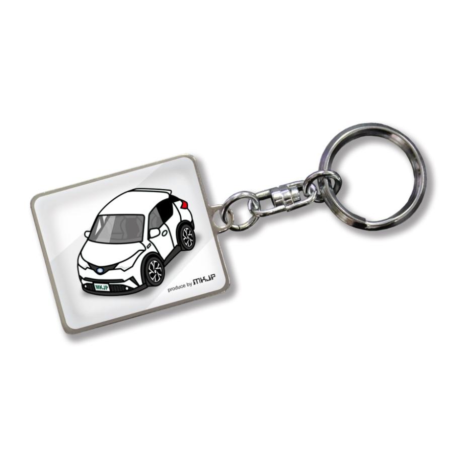 MKJP 車種別かわカッコいい キーホルダー トヨタ C-HR ZYX10 ゆう