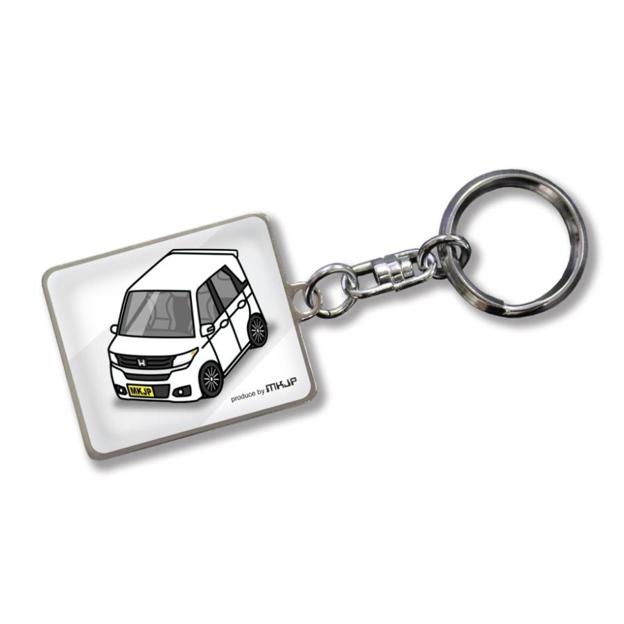 MKJP 車種別かわカッコいい キーホルダー ホンダ N-WGNカスタム JH1