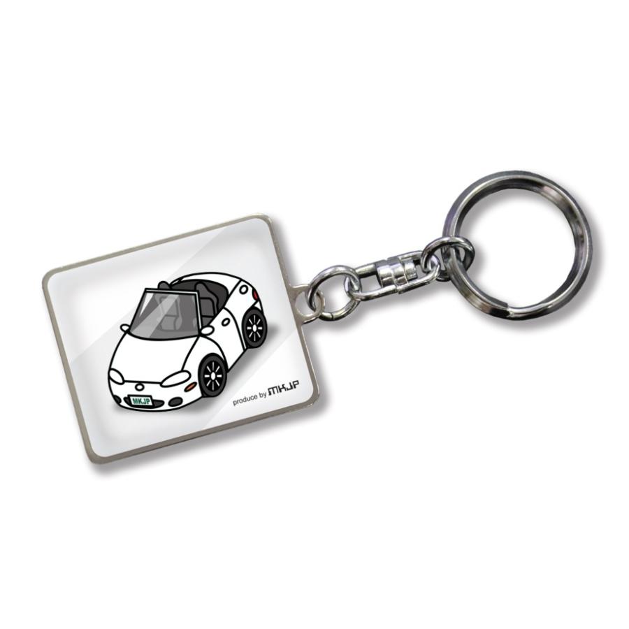 MKJP 車種別かわカッコいい キーホルダー マツダ ロードスター NB ゆう